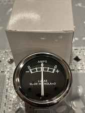 Lucas Repro Ampere Meter 8 AMP Ammeter For Norton BSA Triumph Ariel AJS picture