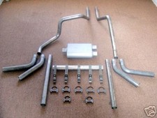 Dual Truck Exhaust Kit 99-06 Chevy/GMC  Aluminized  picture