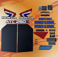 Honda 1985 ATC250R Complete Decal Kit OEM Fenders ATC 250R 250 85 picture