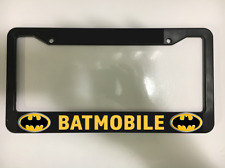 For Batman Fans Batmobile Bat man Fans Hero Plastic Car License Plate Frame picture