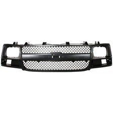 Grille Assembly For 2003-2017 Chevrolet Express 2500 3500 Black Plastic picture