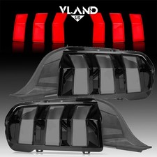 VLAND Smoke LED Tail Lights For 2024-26 Ford Mustang GT W/Animation & Sequential picture