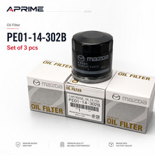 Set of of 3pcs. For Mazda Cartridge Oil Filter PE01-14-302B/302A  picture