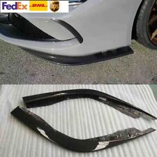2PCS Real Carbon Fiber Front Bumper Corner Cover For Ferrari F8 Spider Tributo picture