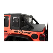 Bestop 53901-35 Black Diamond Halftop Soft Top for 07-18 Jeep Wrangler JK 4Dr picture