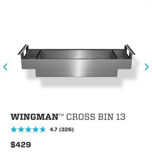 DiamondBack TA-1-CB20 Wingman Cross Bin 13” Truck Storage  New 3rd Gen Tacoma  picture