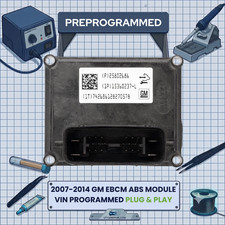2007-2014 GM 1500 EBCM ABS Module VIN Programmed Silverado Sierra Tahoe Suburban picture