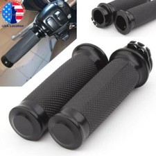 Motorcycle 25mm 1'' Handlebar Hand Grips For Harley Electra Glide Dyna Road King picture
