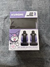 Kuromi 2 pc Low back seat covers picture