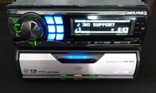 Tested Alpine CDA-9885Ji DVA-5210 Car audio Stereo CD DVD Head Unit 1DIN JDM picture