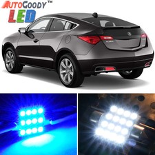 4 x Premium Blue LED Lights Interior Package Deal for Acura ZDX 2010-2012 + Tool picture