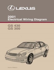 2001 Lexus GS 430, GS 300 Wiring Diagrams Manual picture
