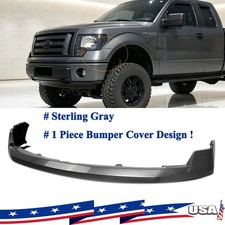 Sterling Gray Front Bumper Upper Cover For Ford F150 F-150 2009-2014 #FO1000645 picture