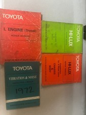 1970s 1975 1977 1978 Toyota HI-LUX Truck Repair Shop Service Manual Set OEM picture