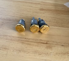 1961-1964 Chevy Impala 24k Gold Plated Doors And Trunk Lock Set picture