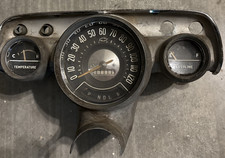 1957 GM Chevrolet Bel Air, 150, 210, Nomad 1584733 Instrument cluster dash bezel picture