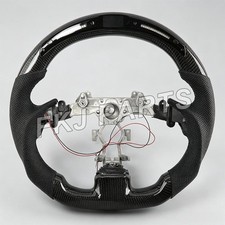 ✅Carbon Fiber LED Sport Steering Wheel For Infiniti G37 G37X G25 G35 2009-2013 picture