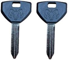 2PK 1994-2007 DODGE RAM 1500 2500 3500 and more KEY BLANKS Y157P 692351 NO CHIP picture