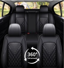 TTX LIGHTING Seat Covers for Kia Sportage 2009-2025 Waterproof Faux Leather BLK picture