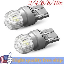 2/4X AUXITO 7443 992 LED White Reverse Back Up Turn Signal Light bulb Kit CANbus picture