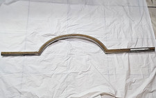 1975-76 Lincoln Continental Mark IV RH Front Fender Molding w Brown Vinyl Insert picture