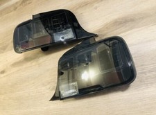2005-2009 Ford Mustang American Muscle Black Housing Smoked Lens LED Tail Lights picture