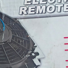 Derale 15900 Electra-Cool Remote Fluid Cooler W/ 10 Fan Core Only - New picture
