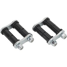 Speedway 2 Inch Wide Nylon Spring Shackle Kit, Zinc picture