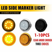 1-10X Lens LED Side Marker Lights 9T1Z13K376A for 2010-2021 Ford Transit Connect picture