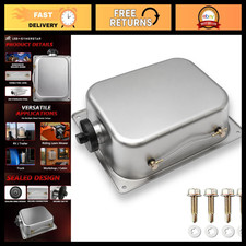 1.85 Gallon Stainless Steel Fuel Tank - 7L External Auxiliary Reservoir for Vehi picture