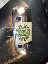 1980-1996 Ford F150 Bronco Chrome Overhead Dome Map Light Lamp OEM New Lens picture