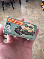 matchbox new '73 model a ford picture