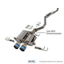 Revel T71209T Touring Premier Titanium Tips Exhaust for 23–24 Honda Civic Type R picture