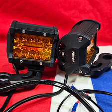 Truck Light Nilight 4 Inch LED Light Bar Amber picture
