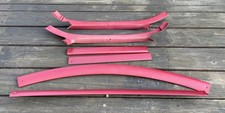 1983-1986 Ford Thunderbird Headliner Trim Red A Pillar T Bird Turbo Coupe picture
