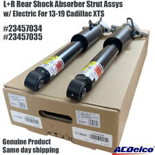 Pair Genuine Rear Shock Absorber Strut Assys w/ Electric For 13-19 Cadillac XTS picture