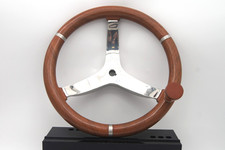 Marine Stainless Steel & Teak 13.5