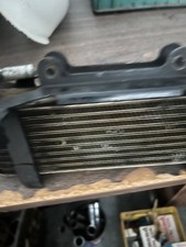 Vintage BSA Rocket 3 oil cooler and bracket picture