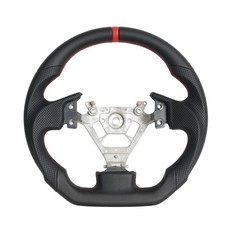 Full Leather Sport Steering Wheel Fit 2004-2007 Infiniti G35 X Sedan Red Line picture
