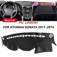 Leather Car Dashboard Dash Cover Pretector Mat For Hyundai Sonata 2011 2012-2014 picture