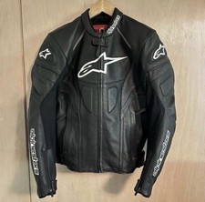 Alpinestars Original Cowhide Leather Motorbike Jacket Real Leather Racing Jacket picture