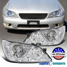 Fits 2001-2005 Lexus IS300 Headlights Head Lamps 01-05 IS 300 Replacement Pair picture