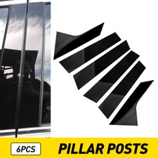 6pcs Glossy Black Car Pillar Door Post Window Trim For Hyundai Elantra 2021-2023 picture