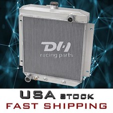 3-Rows Alu Radiator For 1954-1956 Ford Country Squire Sunliner Victoria Skyliner picture