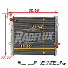 13210 Aluminum Radiator For 2010-2021 2017 Lexus GX460 URJ150 V8 4.6L 1UR-FE AT picture