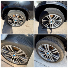Set of 4 Genuine BMW Rims Wheels 469M Staggered 20” 20 inch X5 X6 M with Tires picture