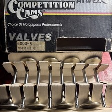 8 VTG RARE Comp Cams SS Chev 265-400 Small Block Intake Valves 2.020 6000-8 picture