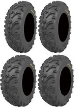 Full set of Kenda Bear Claw (6ply) 25x8-12 and 25x10-12 ATV Tires (4) picture