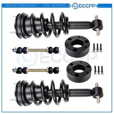 2x 139105 F Strut Coil Springs+2x Stabilizer Bar Links+2x Leveling Lift Kits picture