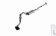 21-25 F150 5.0 (USED)Borla S Type side exit exhaust. For single cab 6.5 foot bed picture